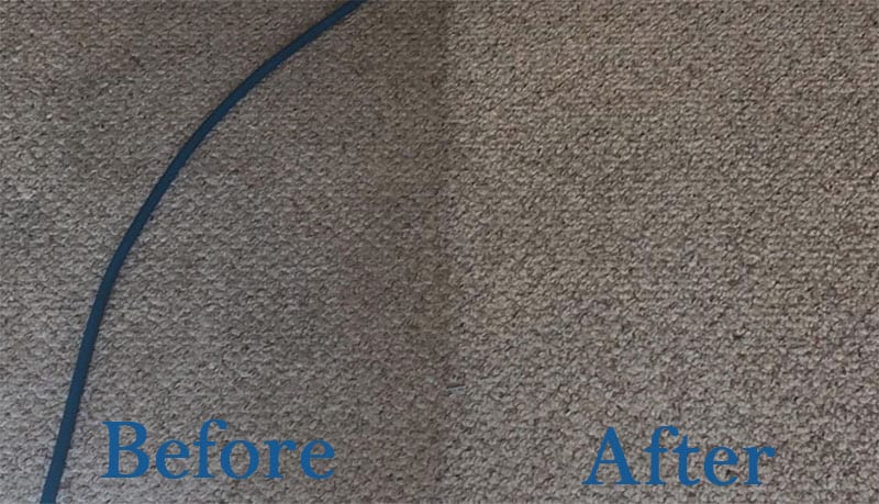 commercial carpet cleaning services in conference room in office