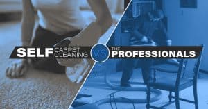 Self carpet cleaning vs. professional carpet cleaning