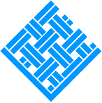 blue woven carpet icon