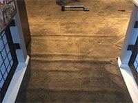 Carpet stretching and repairs