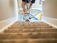 carpet cleaning staircase