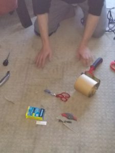 Carpet repair patching