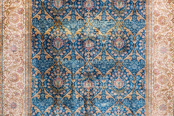 silk rug